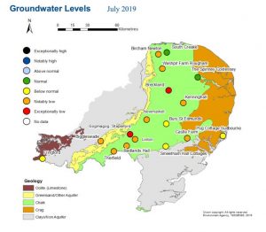 Cambridge's Ground Water Level Exceptionally Low - Cam Valley Forum